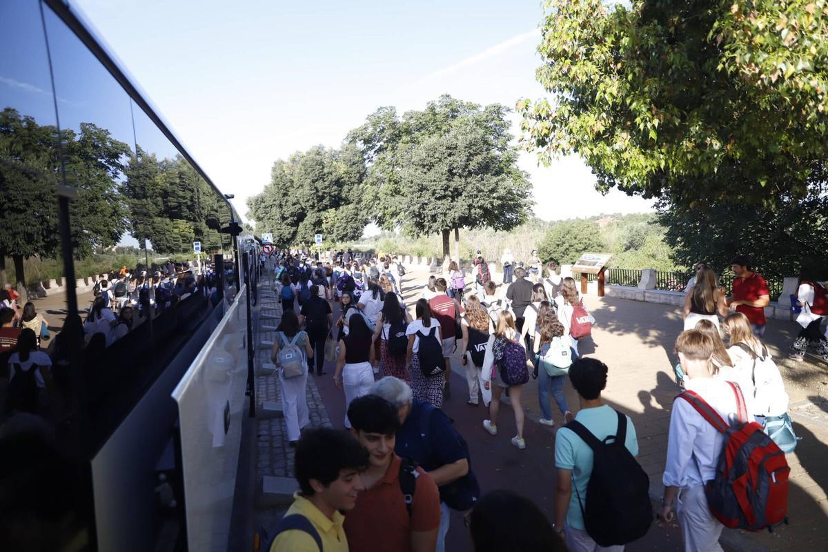 Más de 1.200 jóvenes cordobeses ponen rumbo a Madrid para encontrarse con León XIV