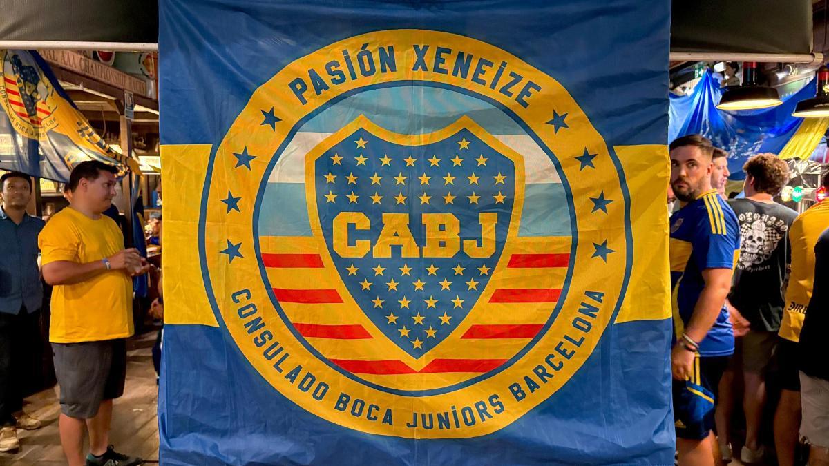 El escudo del Consulado Boca Juniors Barcelona