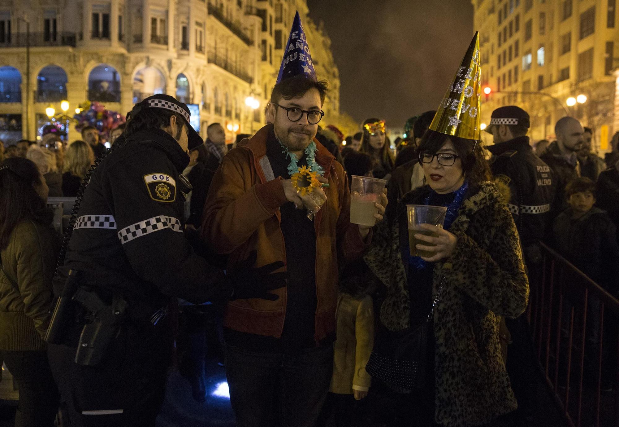 Así vivimos las últimas nocheviejas en València.