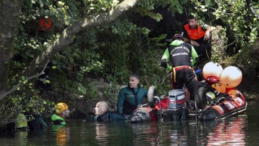 Recuperado el cuerpo del niño desaparecido en el río Nalón