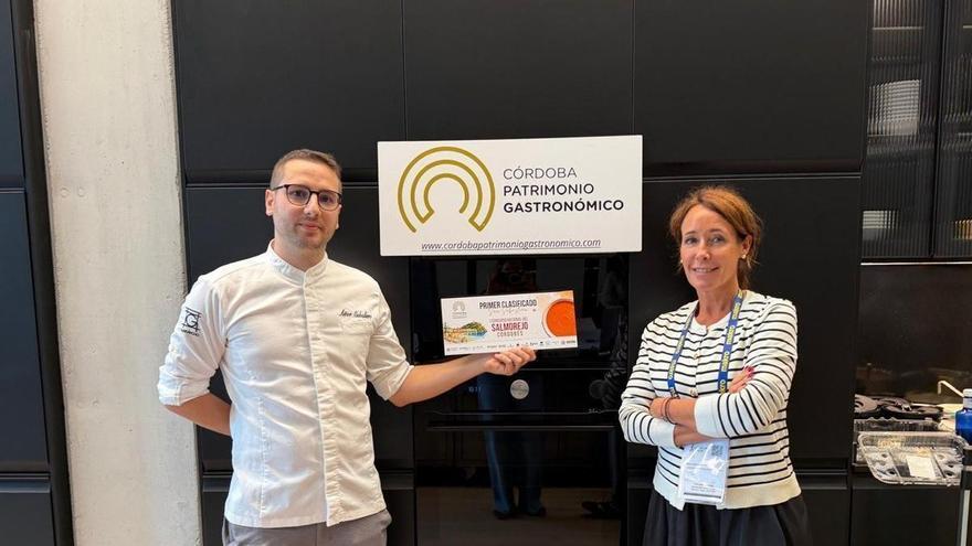 El chef Aitor Ródenas gana la segunda semifinal del Concurso Internacional de Salmorejo Cordobés en San Sebastián