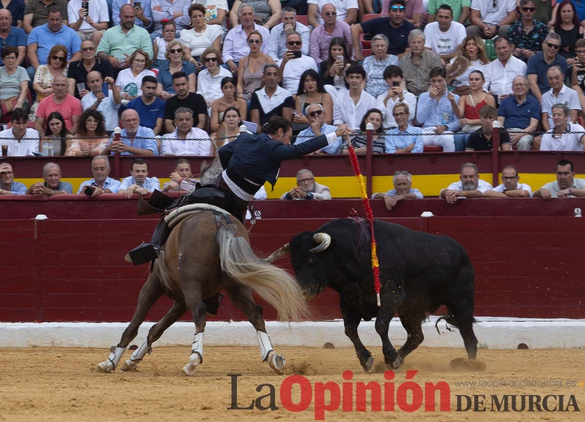 Corrida de Rejones en la Feria Taurina de Murcia (Andy Cartagena, Diego Ventura, Lea Vicens)