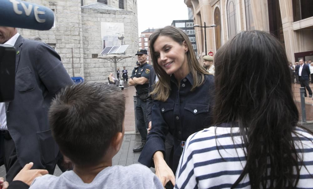 La Reina inaugura cursos en Oviedo