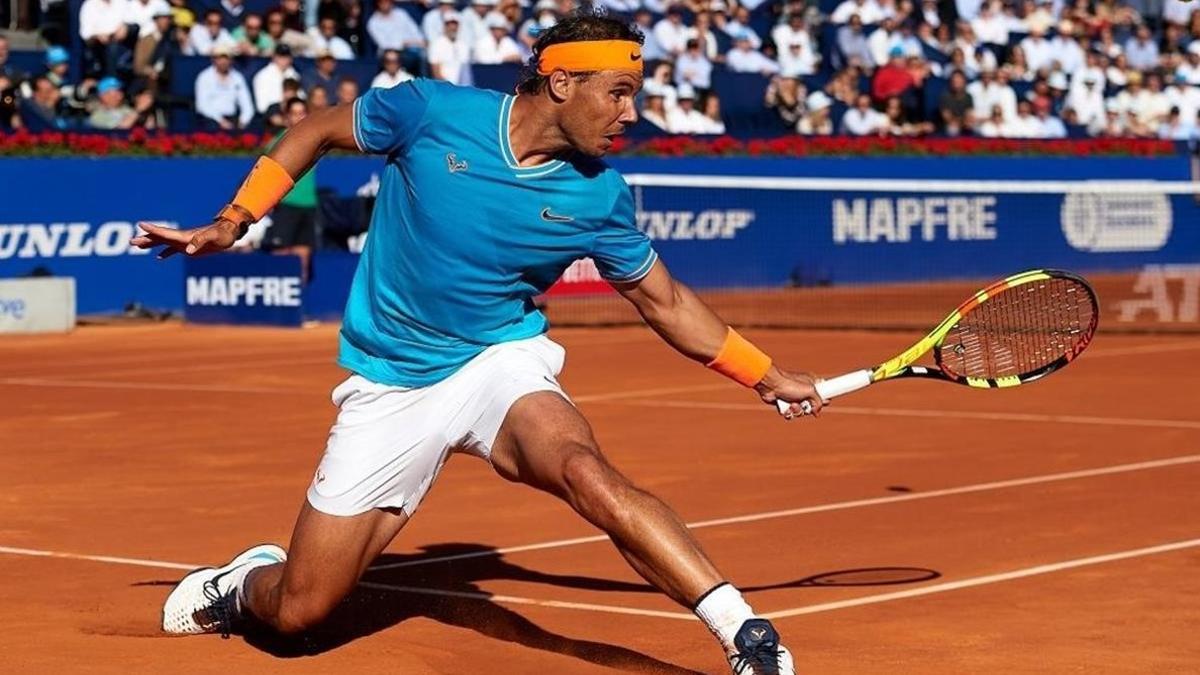 Rafa Nadal, en una imagen de esta temporada, que vuelve a sufrir un nuevo aplazamiento por la pandemia