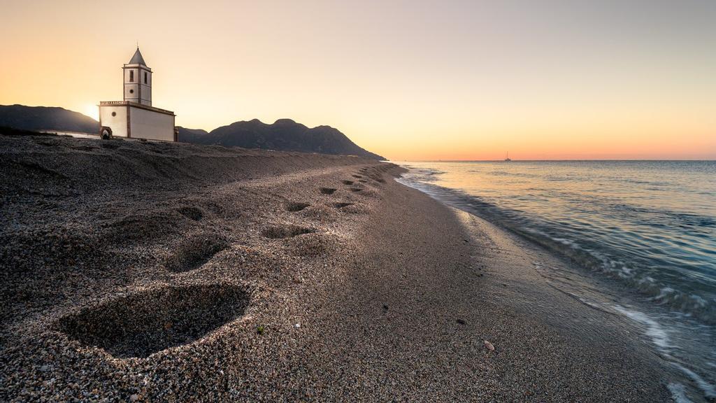 Playa de Las Salinas, en Almería