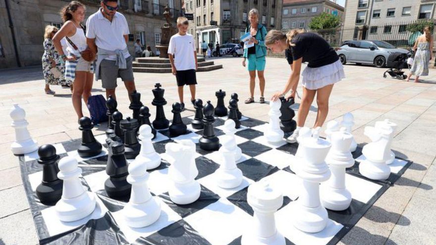 La calle, el mejor escenario para el ajedrez y los juegos populares