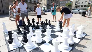 La calle, el mejor escenario para el ajedrez y los juegos populares