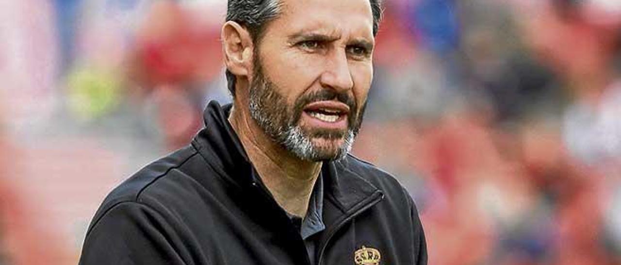 Vicente Moreno, entrenador del Mallorca.