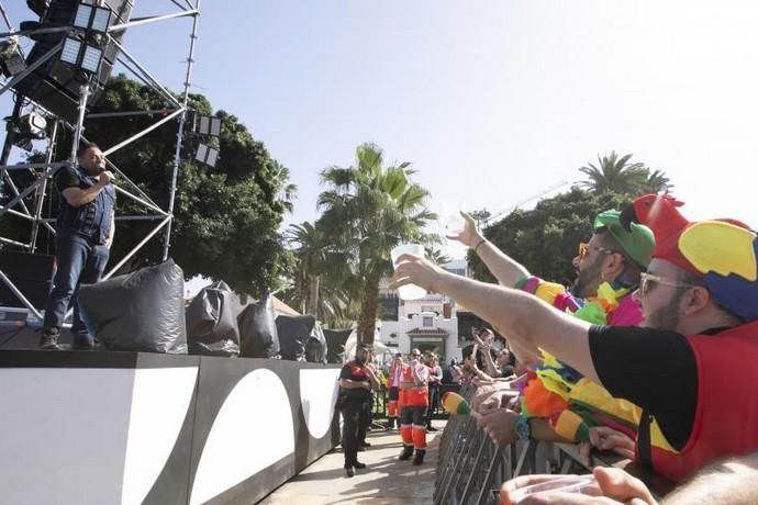 24.02.19. Las Palmas de Gran Canaria. Carnaval 2019. Carnaval de día en el Parque de Santa Catalina, concierto de Manny Manuel . Foto Quique Curbelo  | 24/02/2019 | Fotógrafo: Quique Curbelo