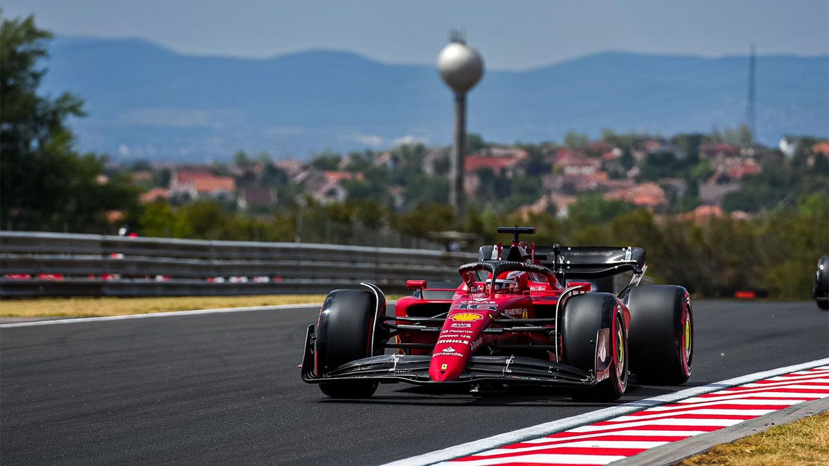 Leclerc ha liderado el viernes en Hungría