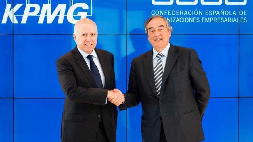 KPMG y CEOE acuerdan analizar las perspectivas económicas