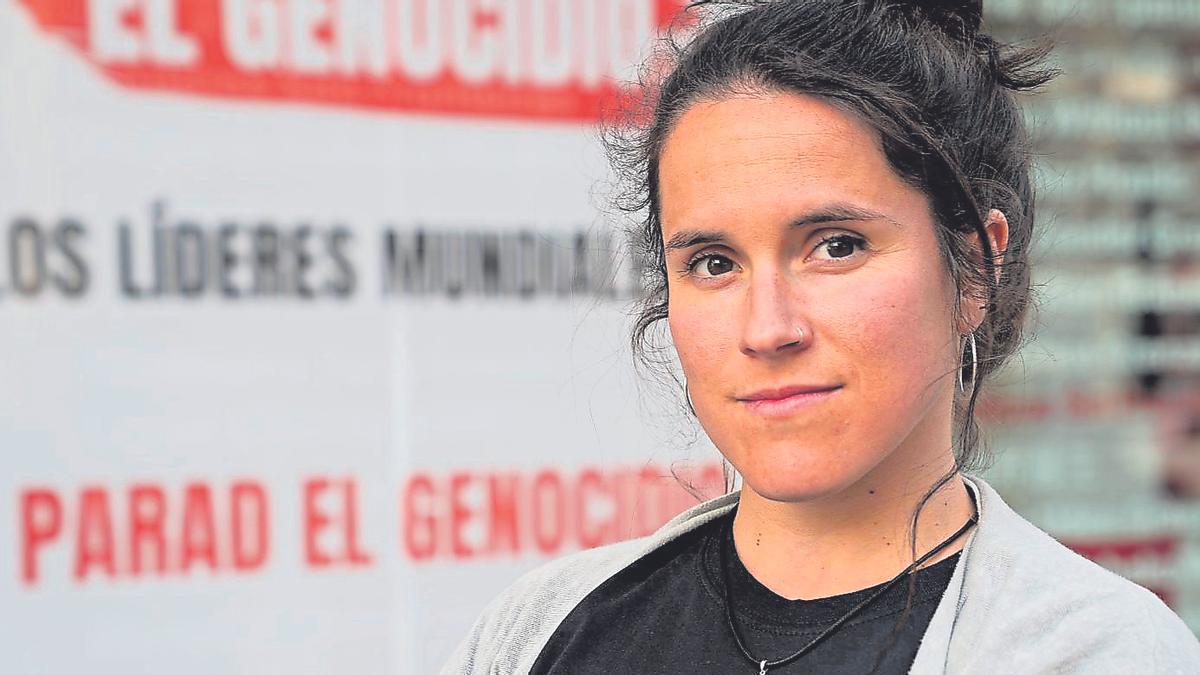 Rocío ha sido una de las últimas trabajadoras humanitarias internacionales en permanecer en la Franja.