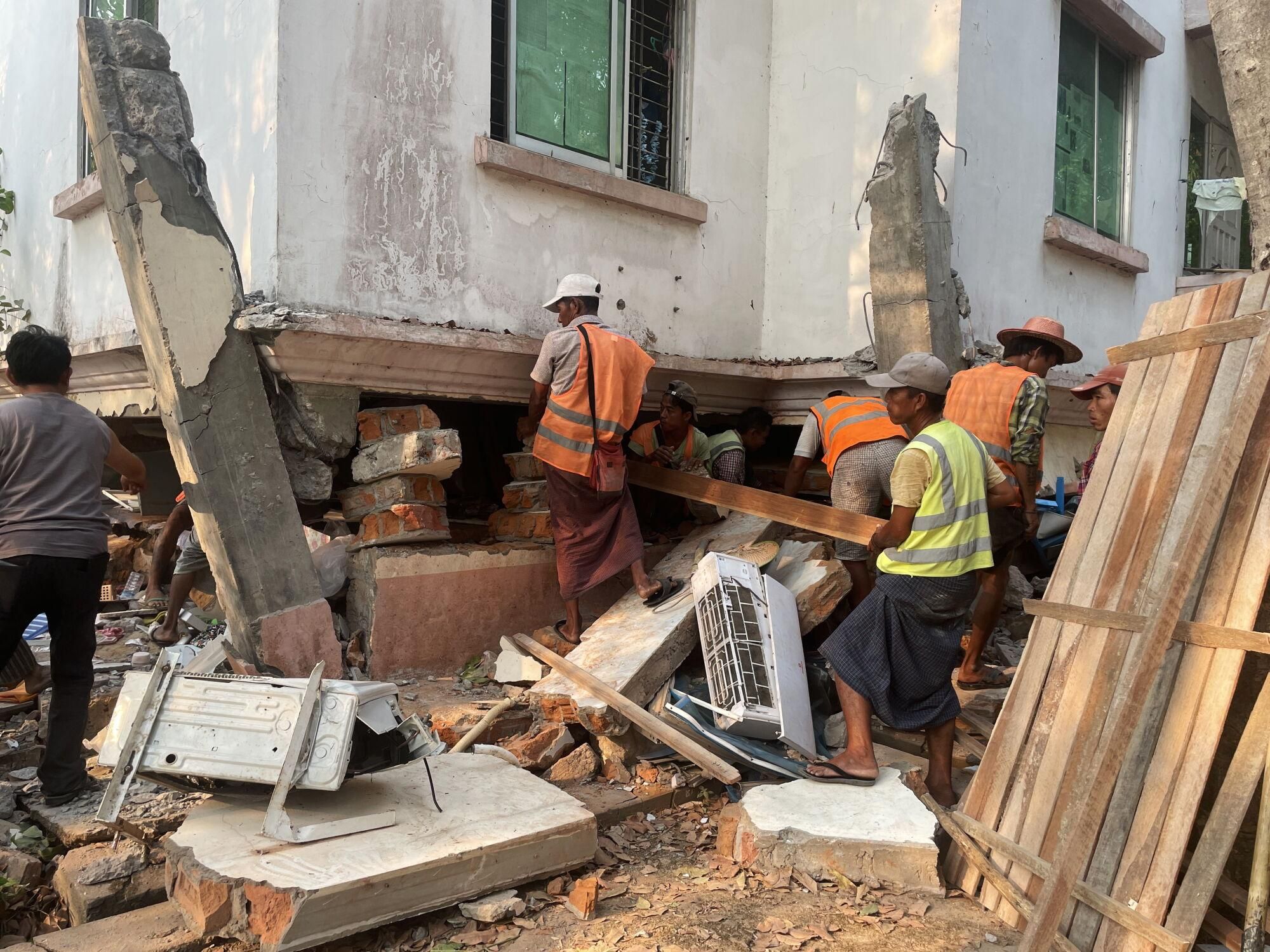 Terremoto en Birmania y Tailandia.