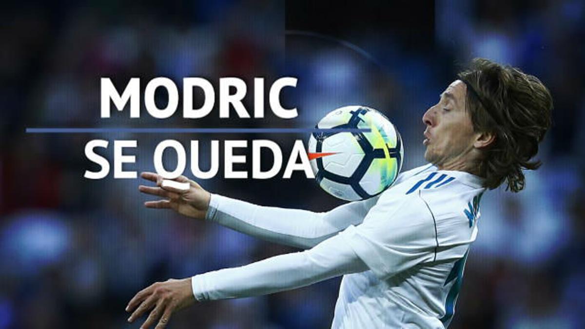 Modric se queda en el Real Madrid