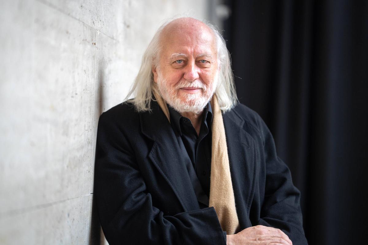 Barcelona 25/02/2026 Cutura László Krasznahorkai,premio Nobel de Literatura,en el CCCB. AUTOR: JORDI OTIX