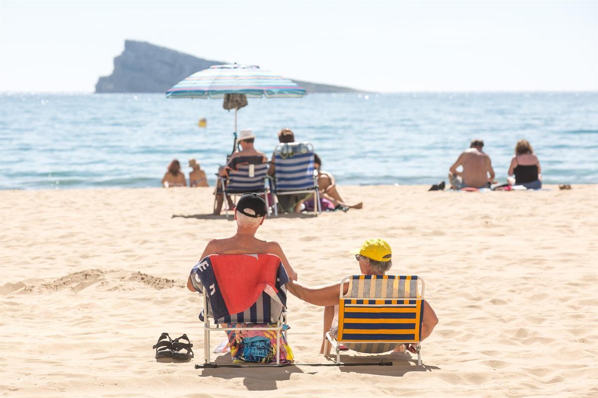 Dos jubilados de vacaciones