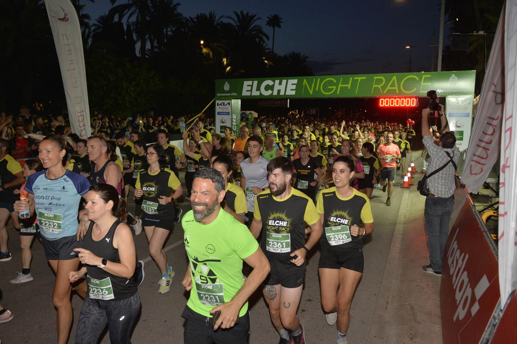 1ª edición de la Carrera nocturna  Elche Night Race