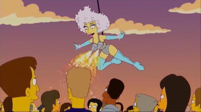 Lady Gaga en Los Simpsons