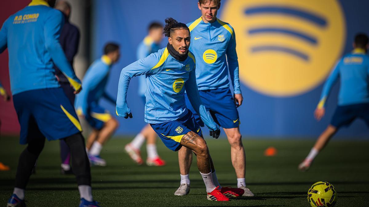 El Barça prepara el duelo de Liga ante el Oviedo en el Spotify Camp Nou