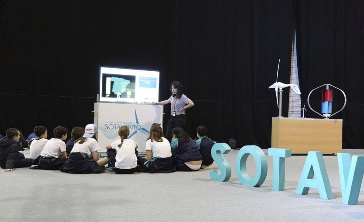 Espacio divulgativo de Sotavento en la anterior edición de la feria.