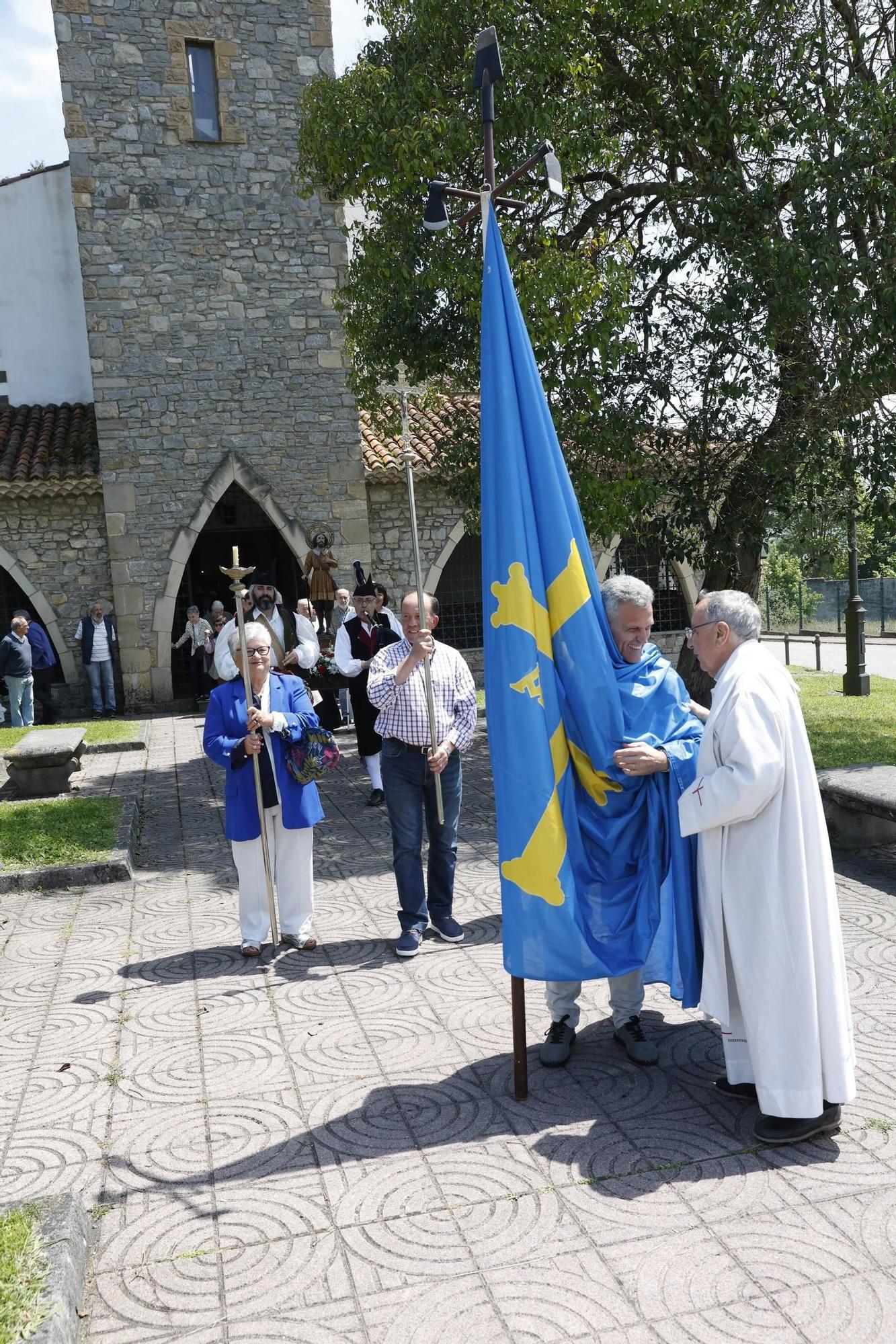 La festividad de San Isidro Labrador en la parroquia gijonesa de Granda, en imágenes