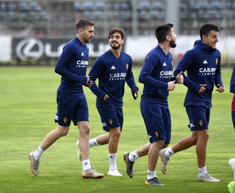 El Zaragoza se entrena