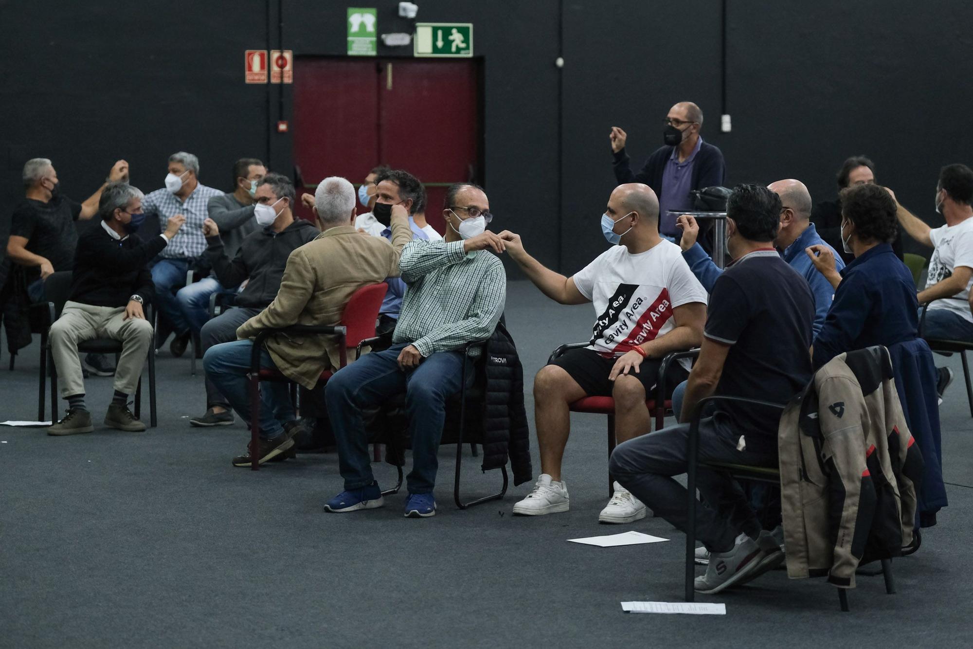 Ensayo de La Trova, pregoneros del Carnaval de Las Palmas de Gran Canaria 2022