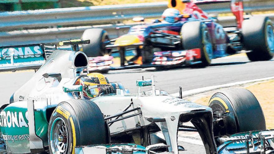 Hamilton lideró casi toda la prueba.