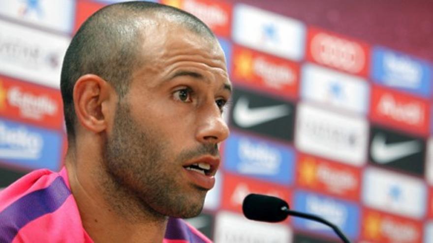 Mascherano: "Los jugadores son los máximos responsables"