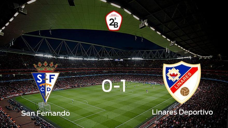 El Linares Deportivo se lleva tres puntos a casa tras derrotar 0-1 al San Fernando