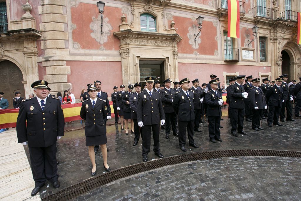 Las imágenes de la celebración de los Santos Ángeles Custodios de la Policía Nacional en Murcia