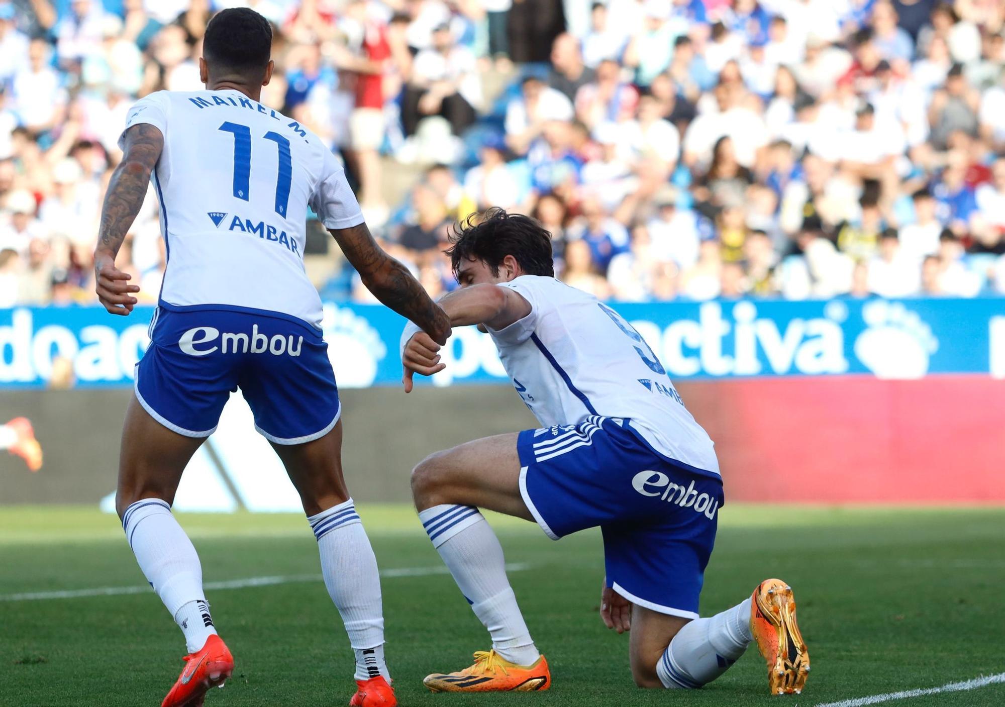 Real Zaragoza - Elche, en imágenes