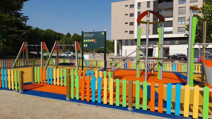 Los parques de los Incrédulos, de Al-Ándalus y Ciudad de Maska estrenan nuevas zonas de juego infantil