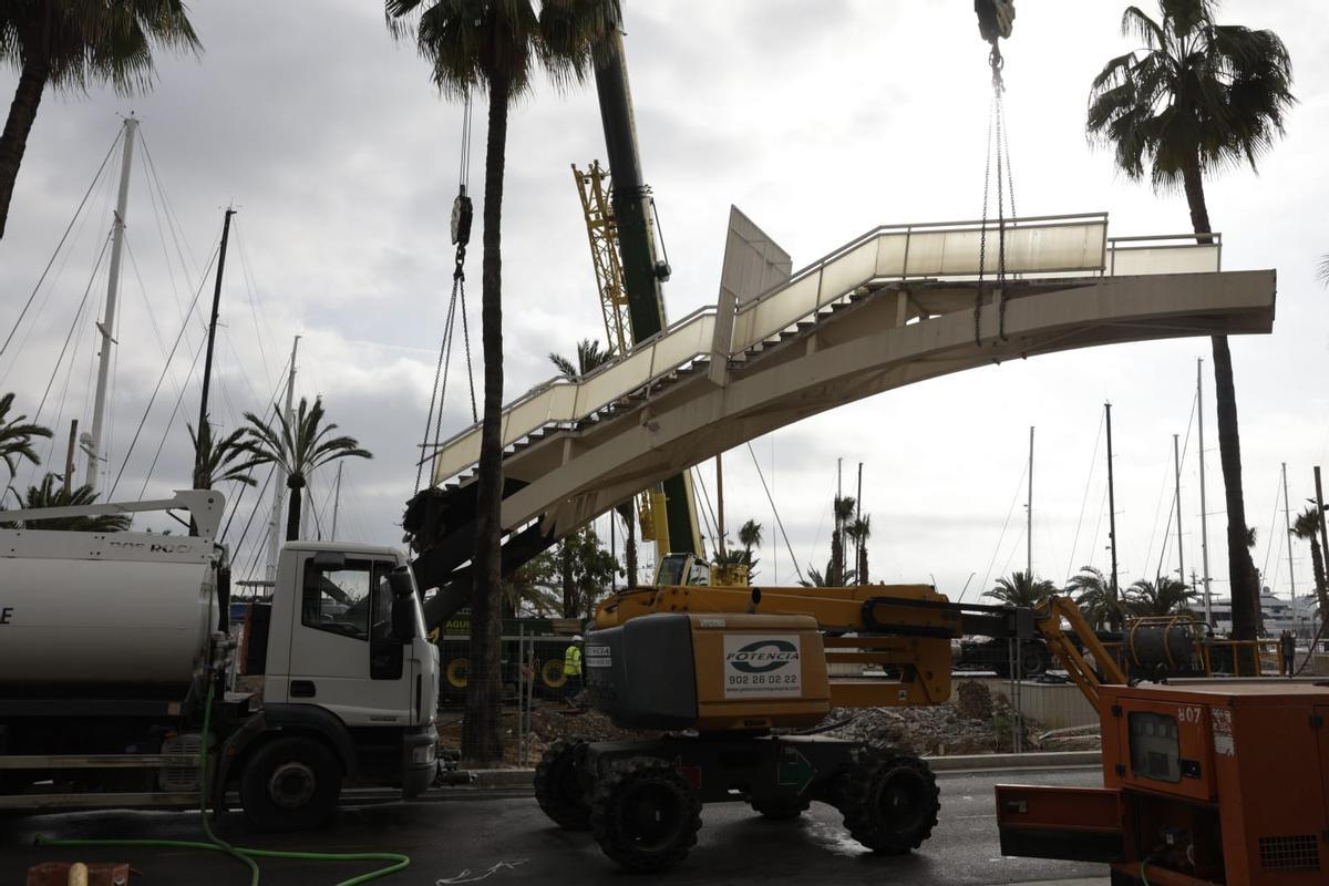 Derribo puente Medieráneo Derribo puente Medieráneo