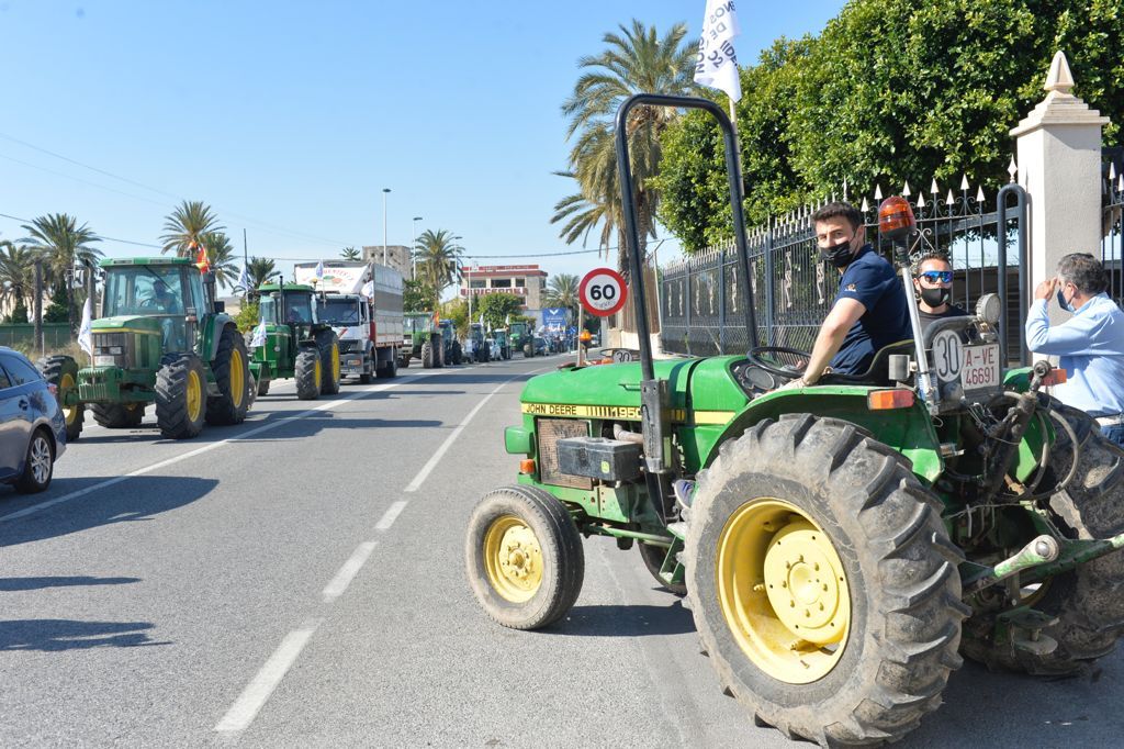 Las imágenes de la manifestación en defensa del Trasvase Tajo-Segura en Elche