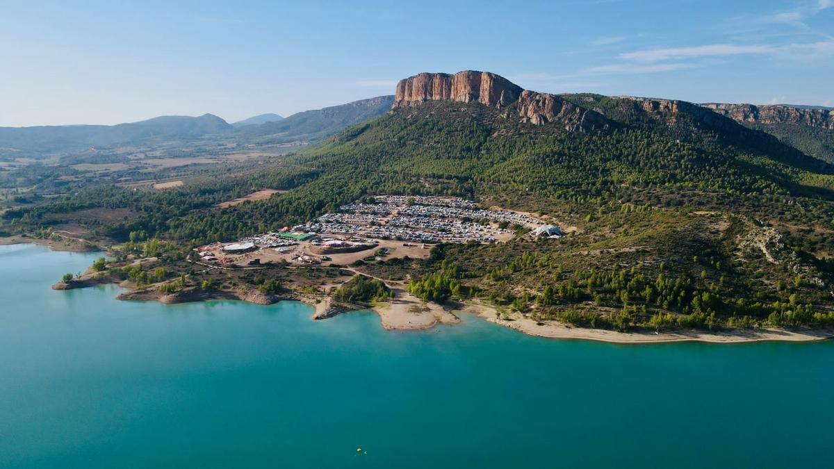 Embalse de Santa Ana, lugar dónde se celebrará el Own Spirit Festival