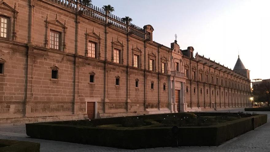 Una imagen de la fachada del Parlamento de Andalucía.