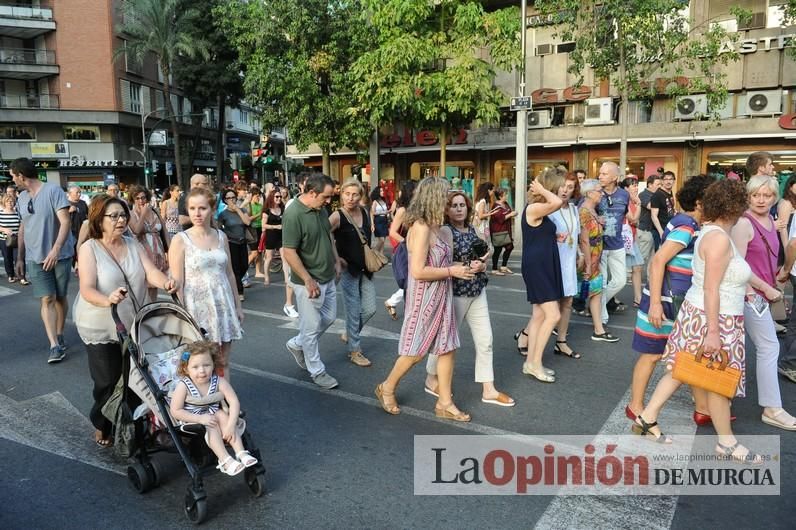 Más de cien voces piden en Murcia "acoger refugiados ya"