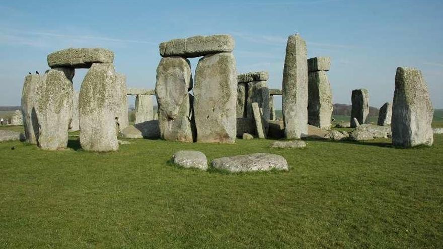 Lápidas megalíticas en el mítico Stonehenge.