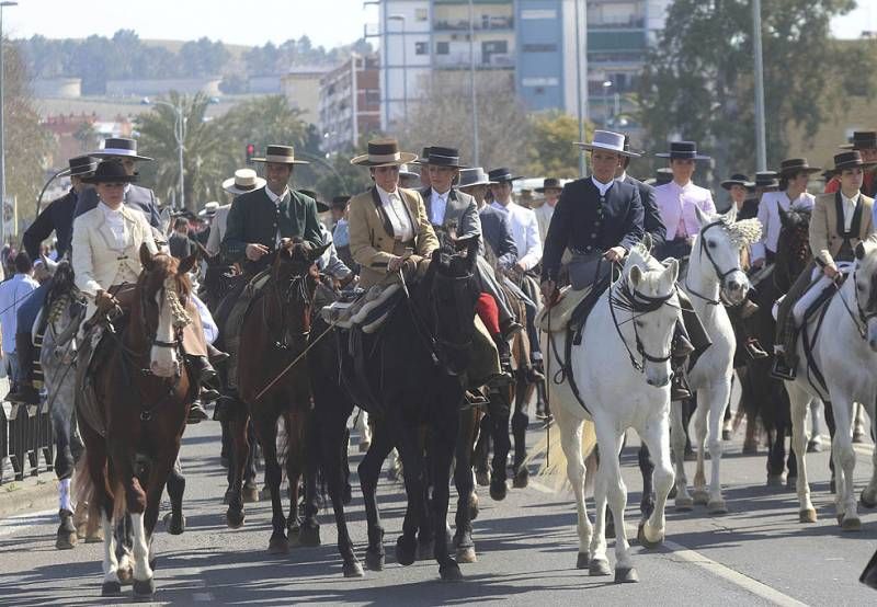 Marcha ecuestre del día de Andalucía en Córdoba