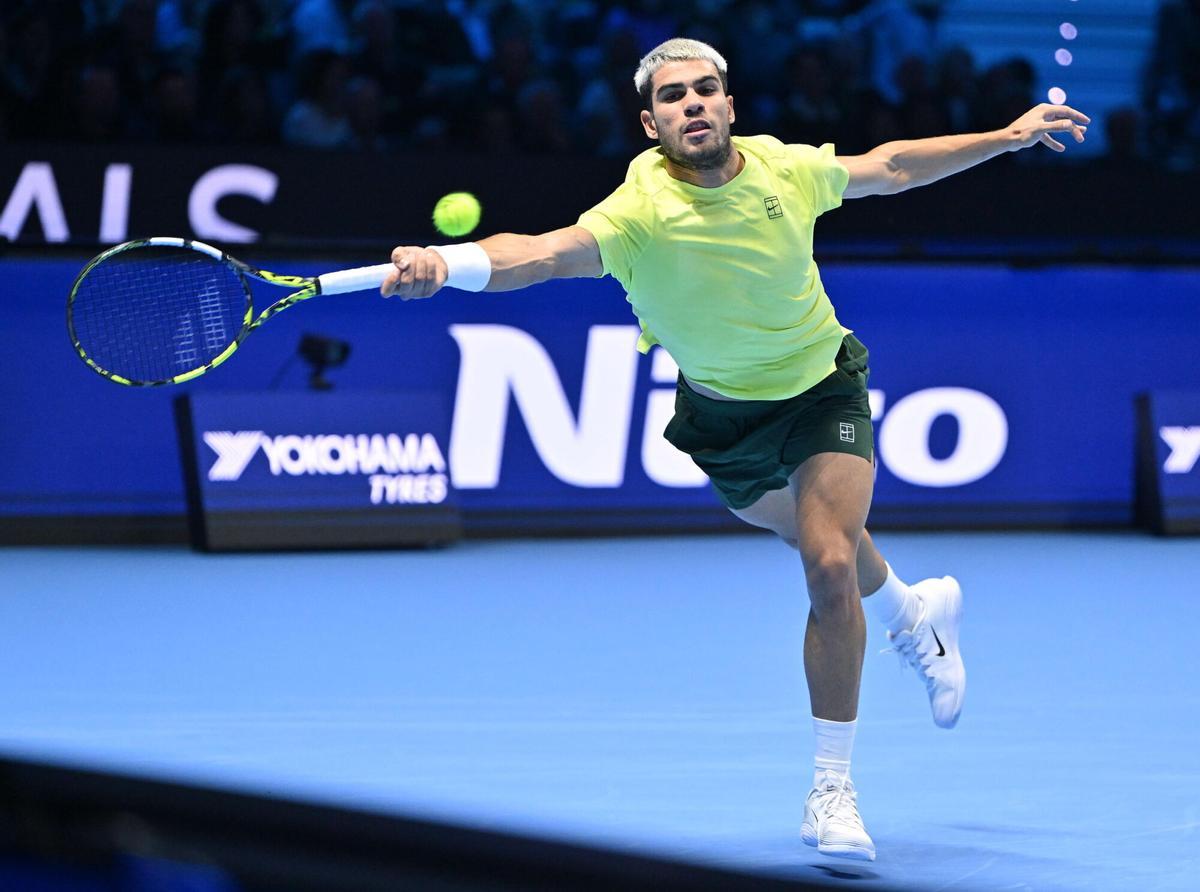 ATP Finals | Carlos Alcaraz - Felix Auger-Aliassime, en imágenes ATP Finals | Carlos Alcaraz - Felix Auger-Aliassime, en imágenes