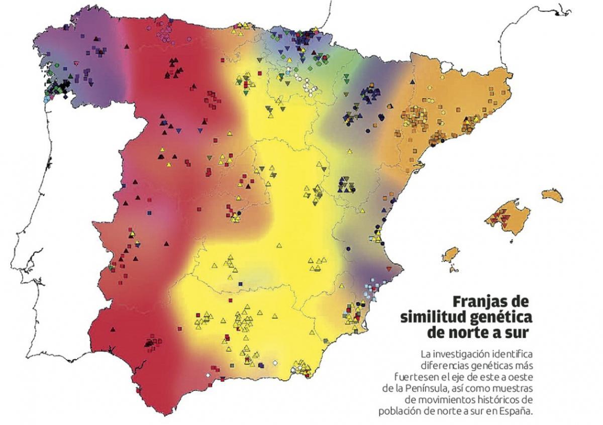 ADN gallego con raíces africanas