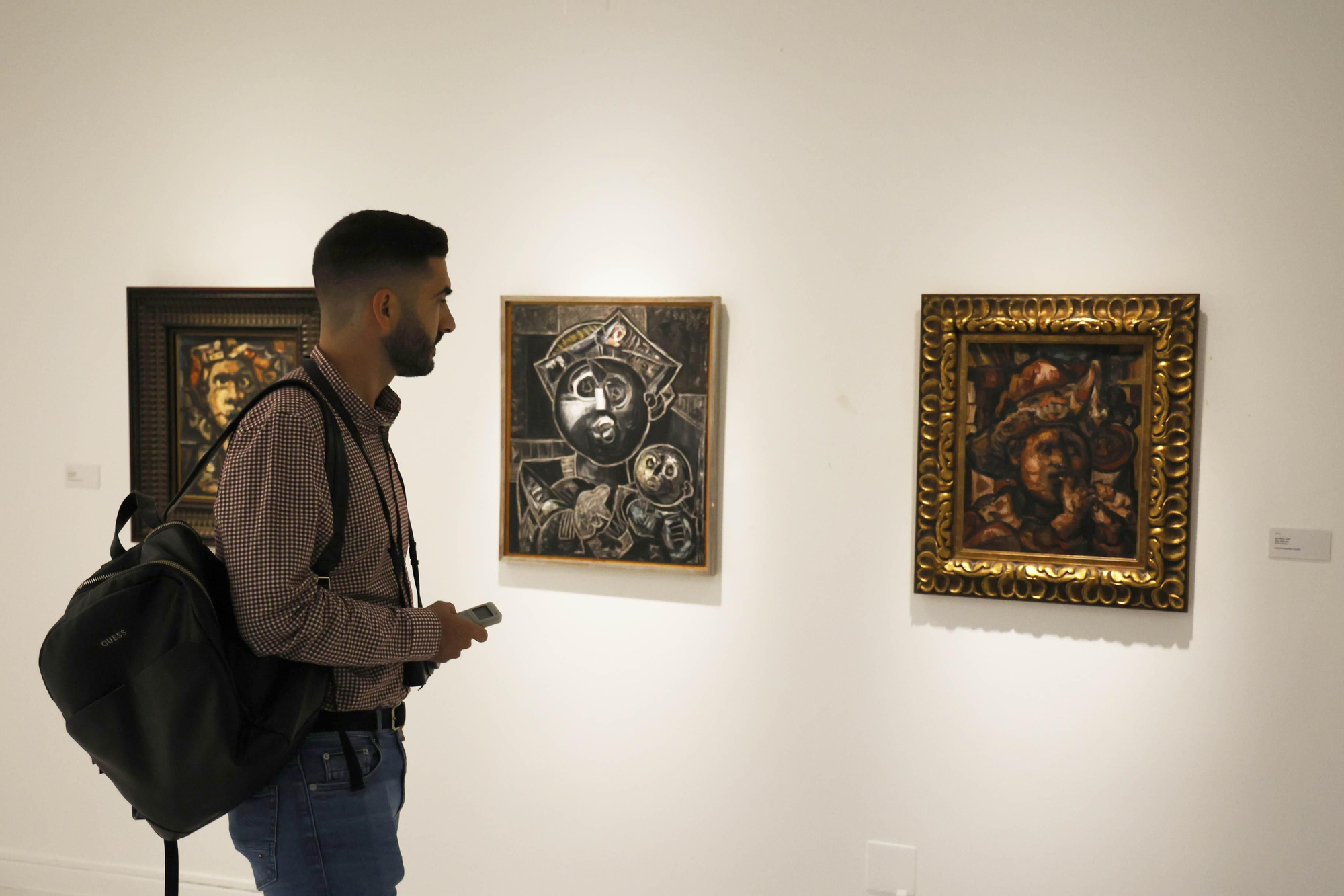 Inauguración da exposición Laxeiro descoñecido II. Obas inéditas da segunda época