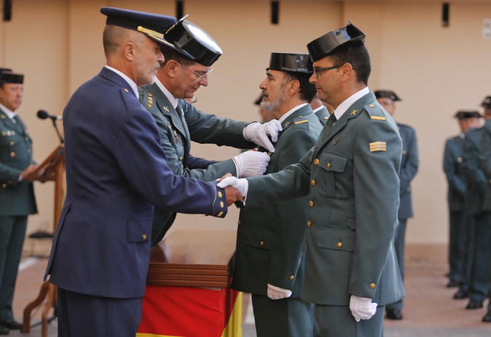 Actos de homenaje a la Guardia Civil por su 173 aniversario.