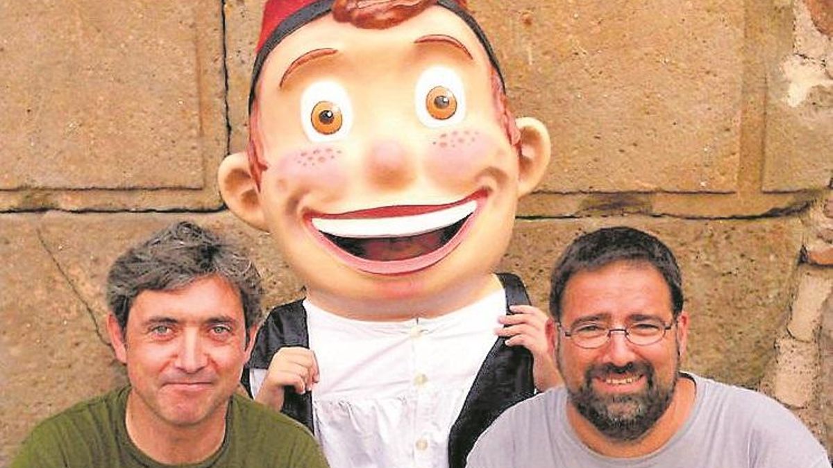Roger Roig y Hugo Prades, creadores del Patufet moderno.