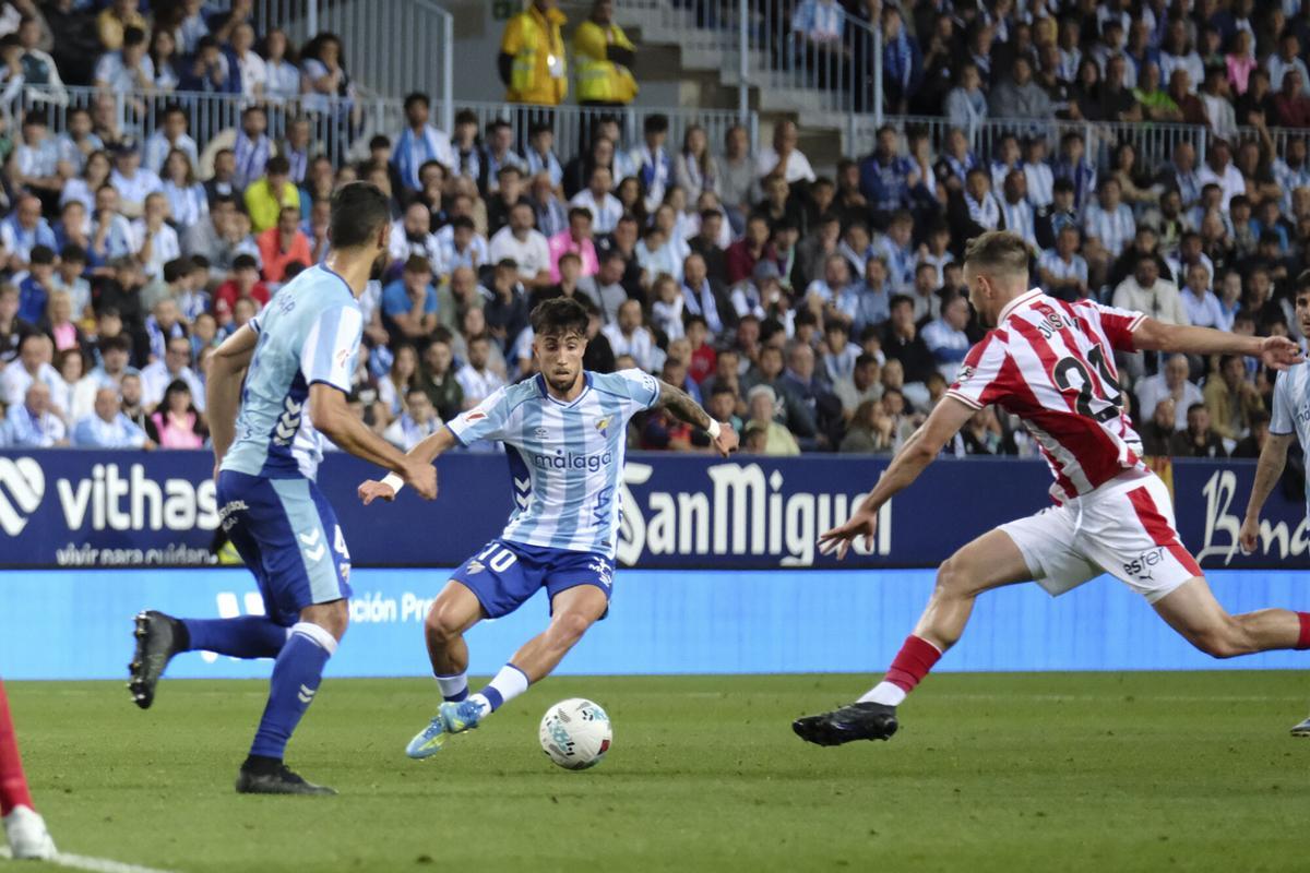 Liga Hypermotion: Málaga CF -Sporting Gijón