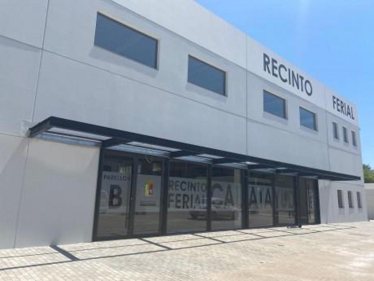 El recinto ferial de Calatayud.