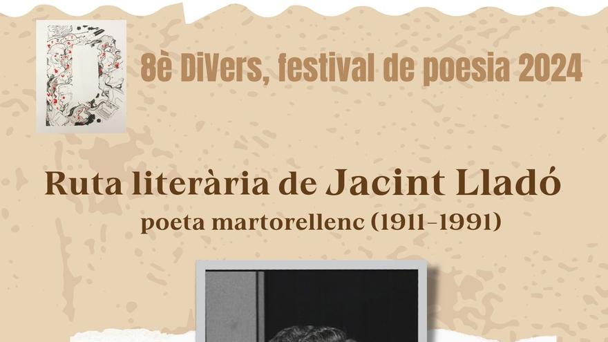 11 dies literaris. Divers. Ruta Literària de Jacint Lladó