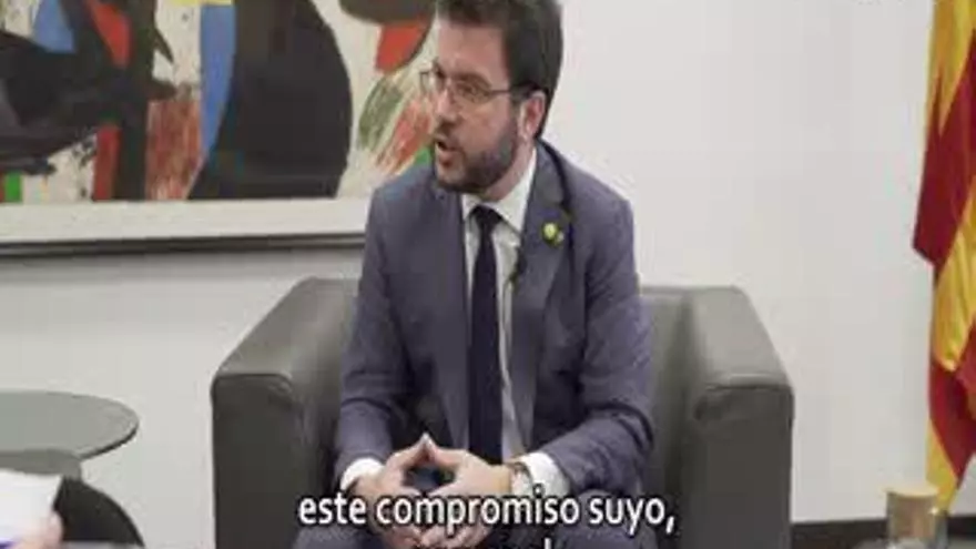 Pere Aragonès: "La campaña del 10-N acabó con nuestra confianza en el PSOE. Exigimos garantías"