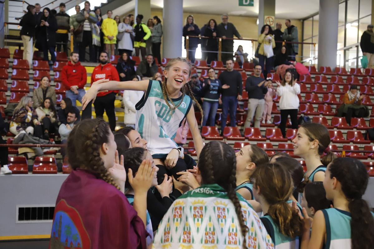 La selección cordobesa gana la final del Campeonato de Andalucía mini femenino de baloncesto